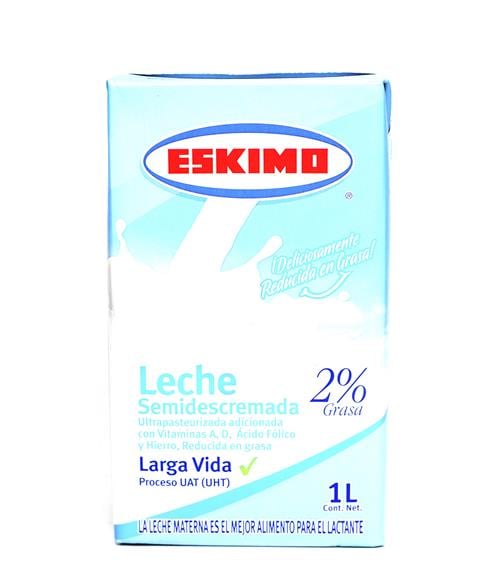 Leche Uht Semidescr 2% Grasa Tetra 1 - Eskimo