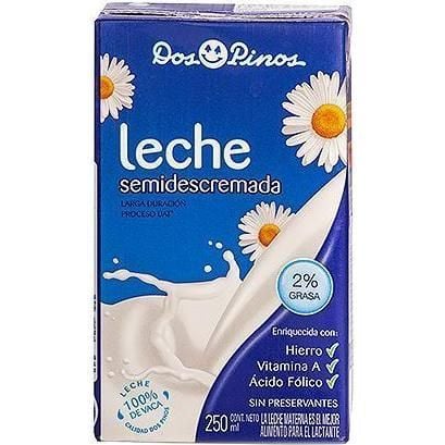 Leche Homegenizada 2% 250 ML