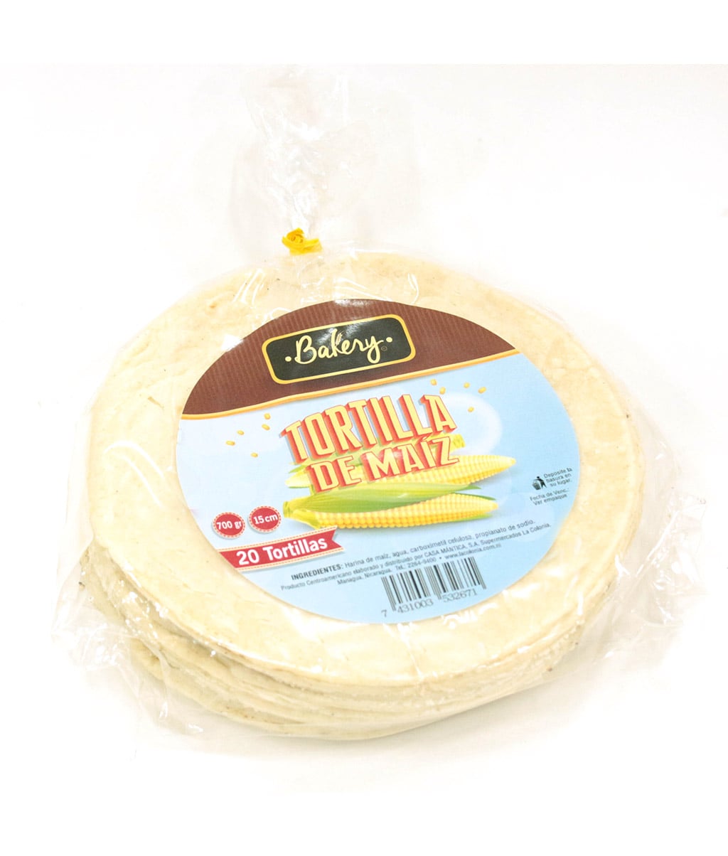 Tortilla de Maiz Paq 20 S 700G
