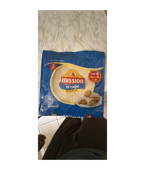 Tortilla Trigo Wraps 5S 356 GR