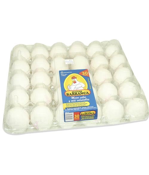 Huevos Blancos 1 Cajilla