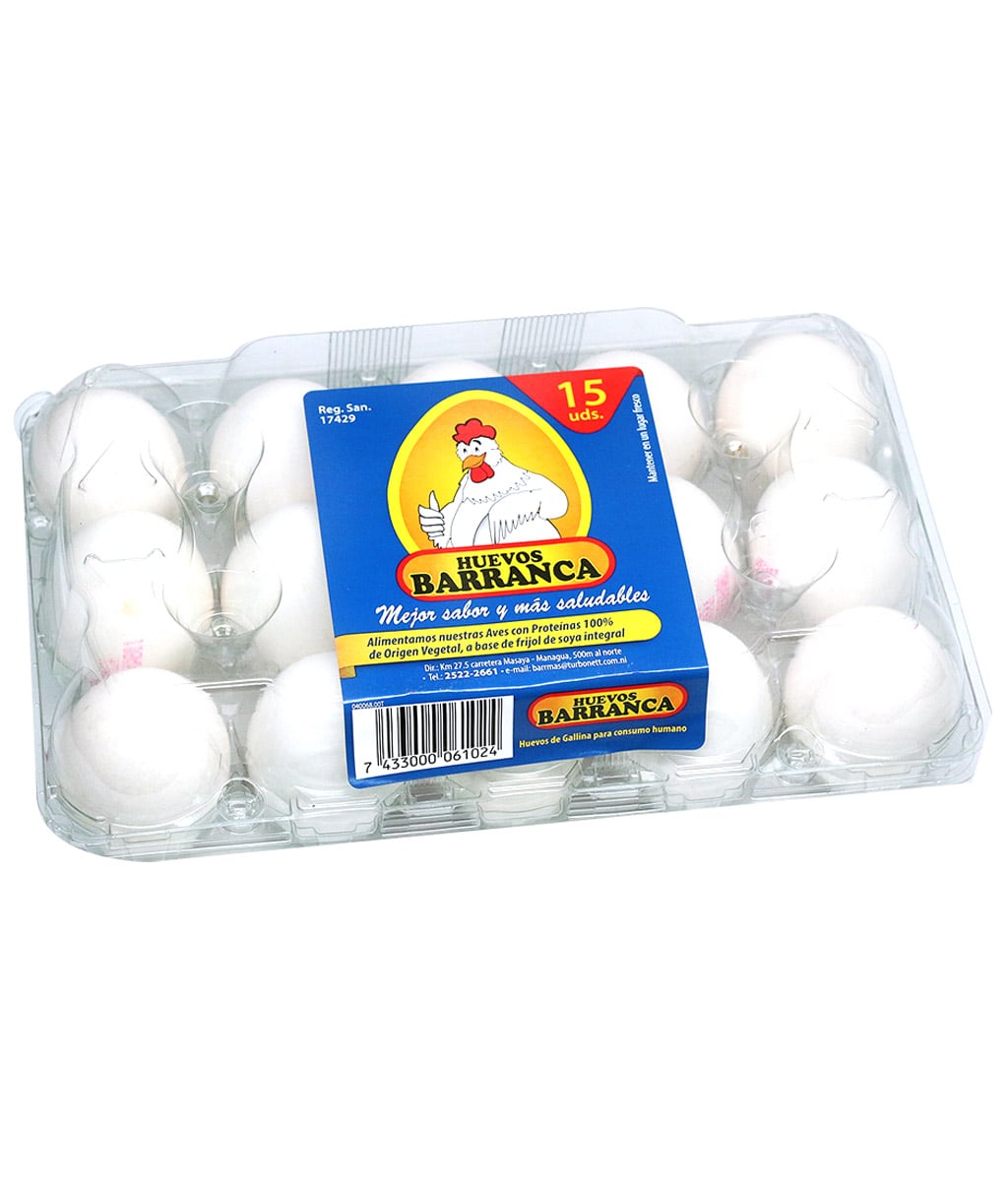 Huevos Blancos 1/2 Cajilla