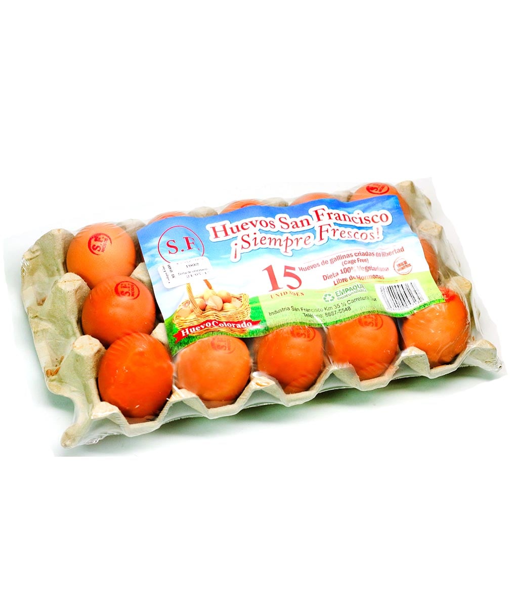 Huevos Rojos Med Caj 15S - San Francisco