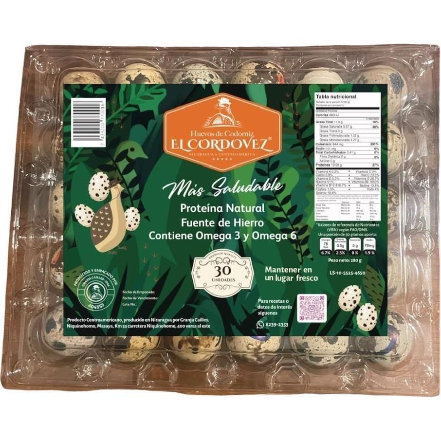 Huevo de Codorniz Bja 30 S
