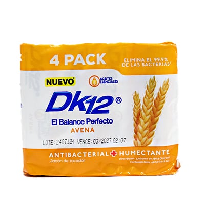 Jabon de Baño Avena 400 GR 4PK
