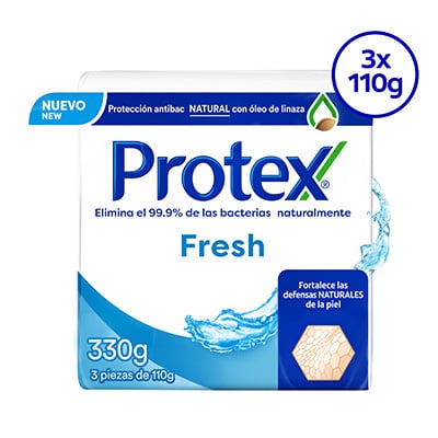 Jabon de Bano Fresh 330 Grs 3PK - Protex