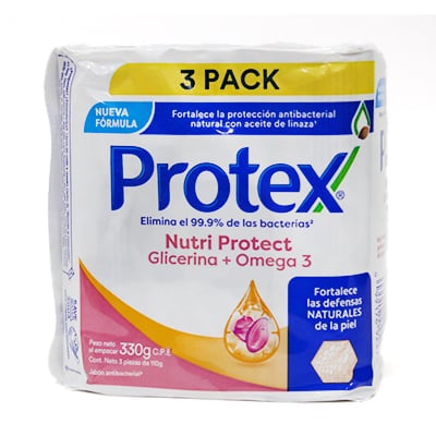 Jabon de Bano OMEGA3 3PK 330 GR - Protex