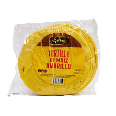 Tortilla Maiz Amarillo 10 S