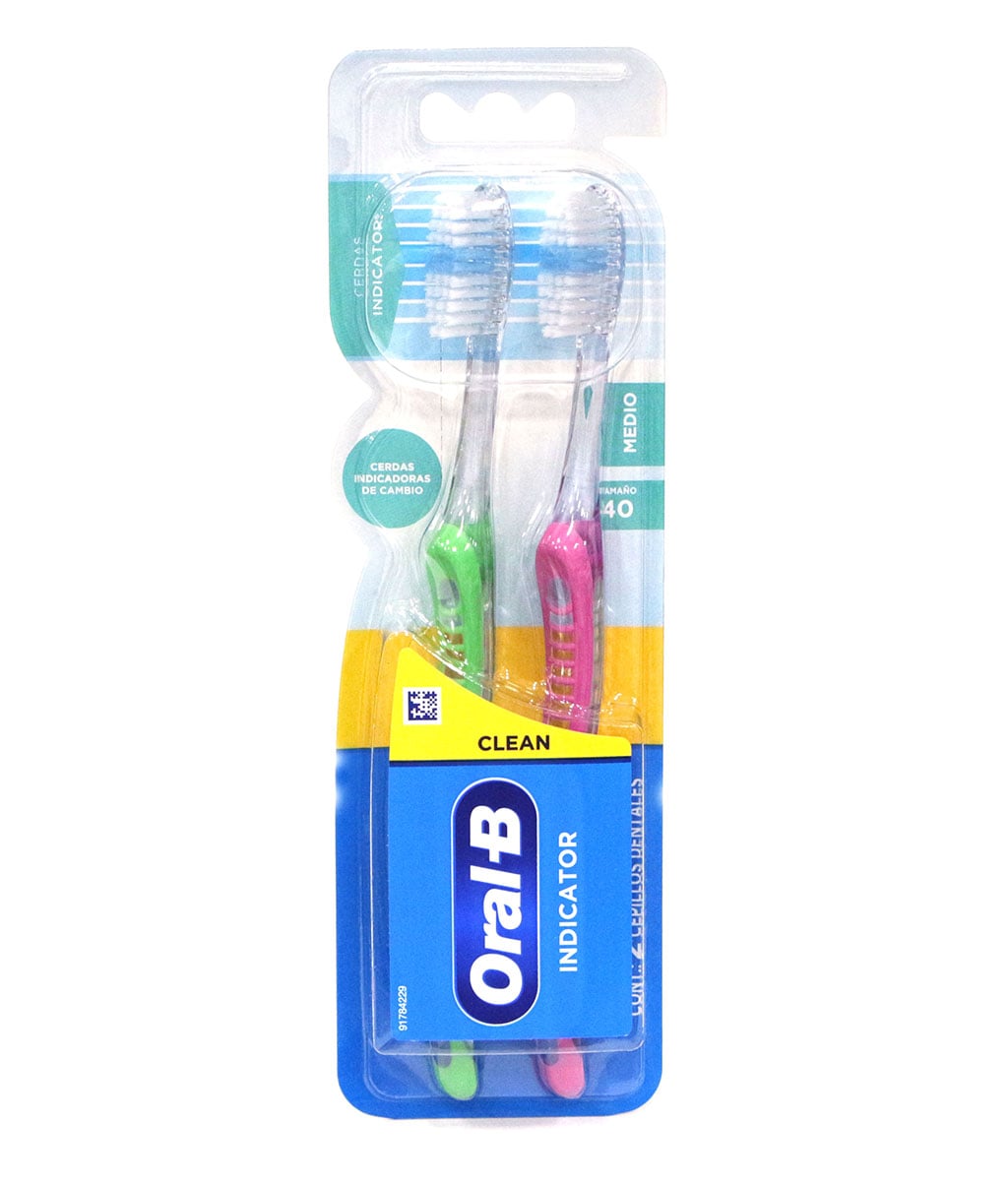 Cepillo Dental Ind Plus 2PK