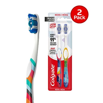 Cepilllo Dental Med 360 2PK