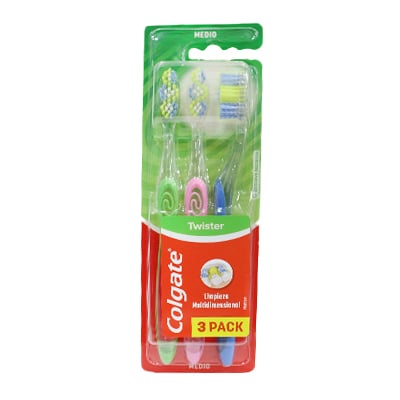 Cepillo Dental Twister Fresh Med 3PK
