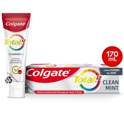 Crema Dental Total Orig Mint 170 ML - Colgate