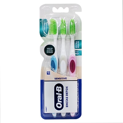 Cepillo Dent Ultrafino Detox X3