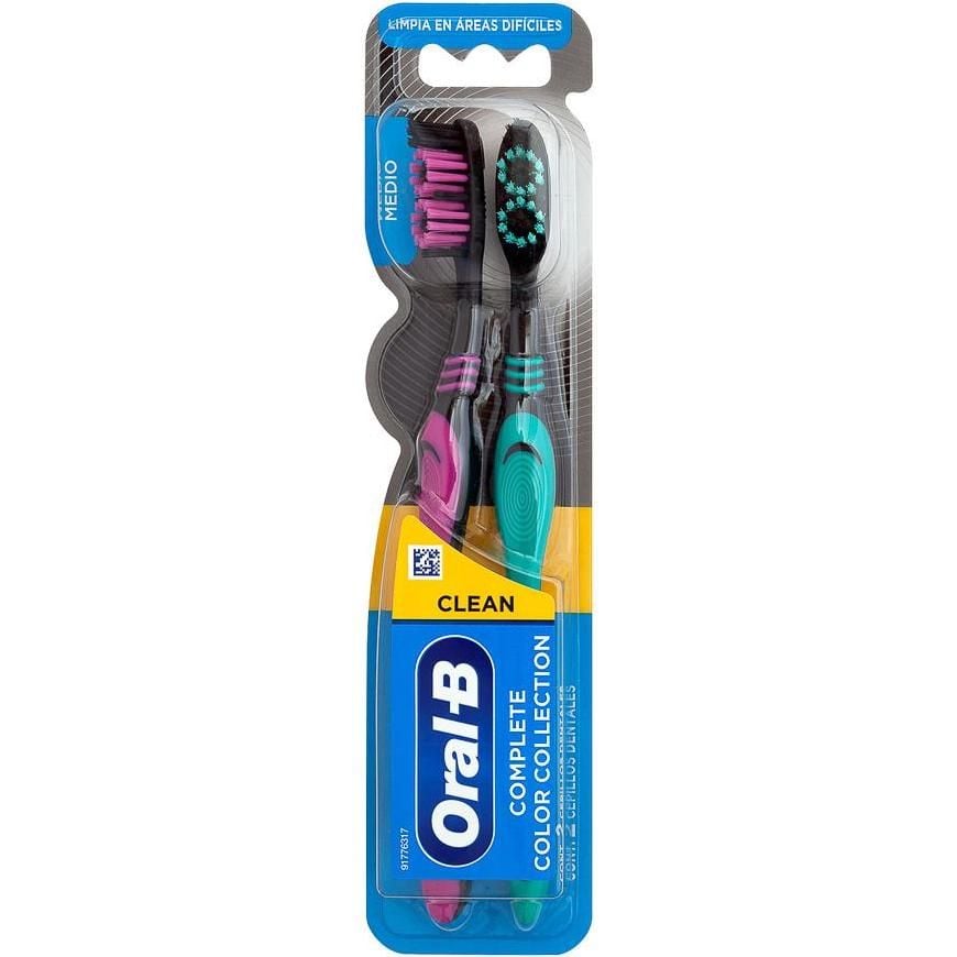 Cepillo Dental Complete Black 2PK