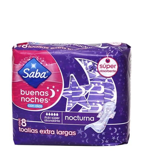 Toalla Sanitaria Buenas Noches 8S