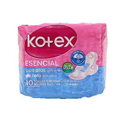Toalla Sanitar Esenscial Alas 10S