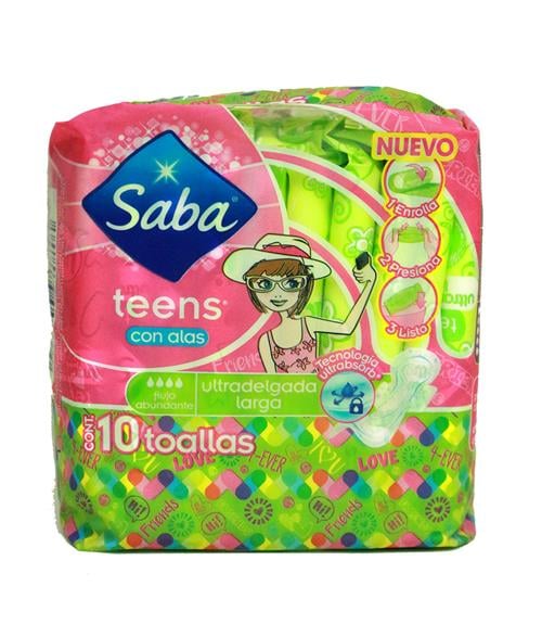 Toalla Sanitaria Ultra Delgada Larg
