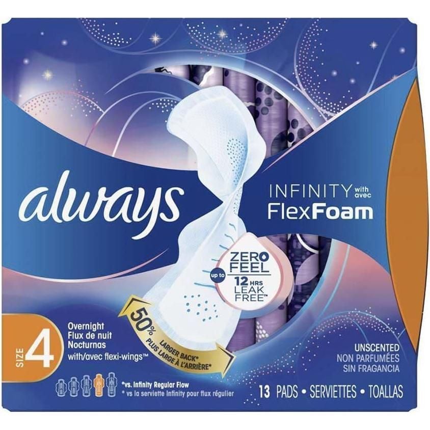 Toalla Femenina Flex Foam Pk 13 S
