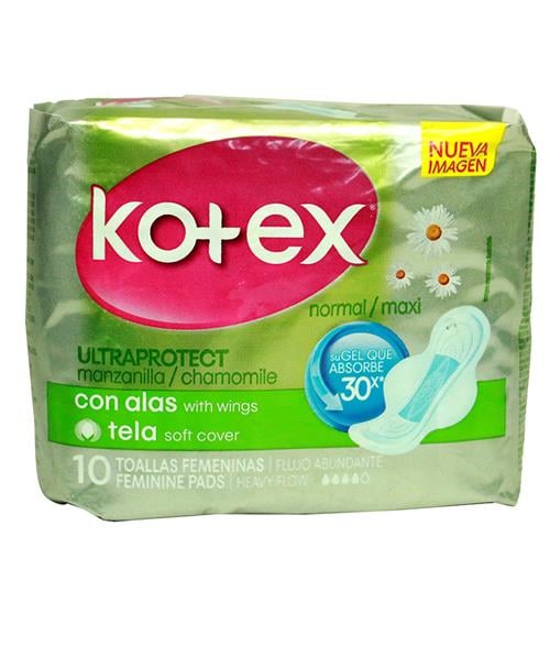 Toalla Ultra.prot Manzanilla C/Alas - Kotex