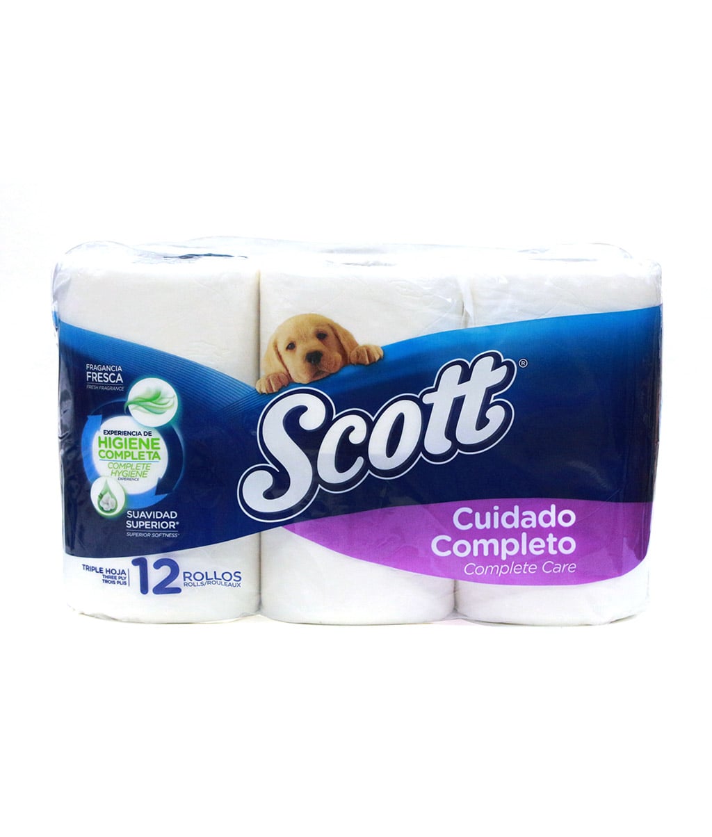 Papel Higienico Triple Cuid 265H 12 S - Scott