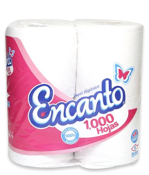 Papel Higienico 1000H Pk 4S - Encanto