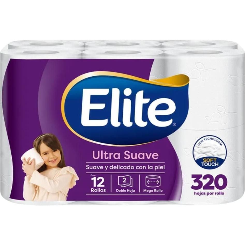 Papel Hig Ultra Soft 320H Pk 12S 7555 - Elite