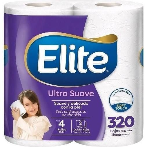 Papel Hig Ult Soft 320H Pk 4S 8553 - Elite