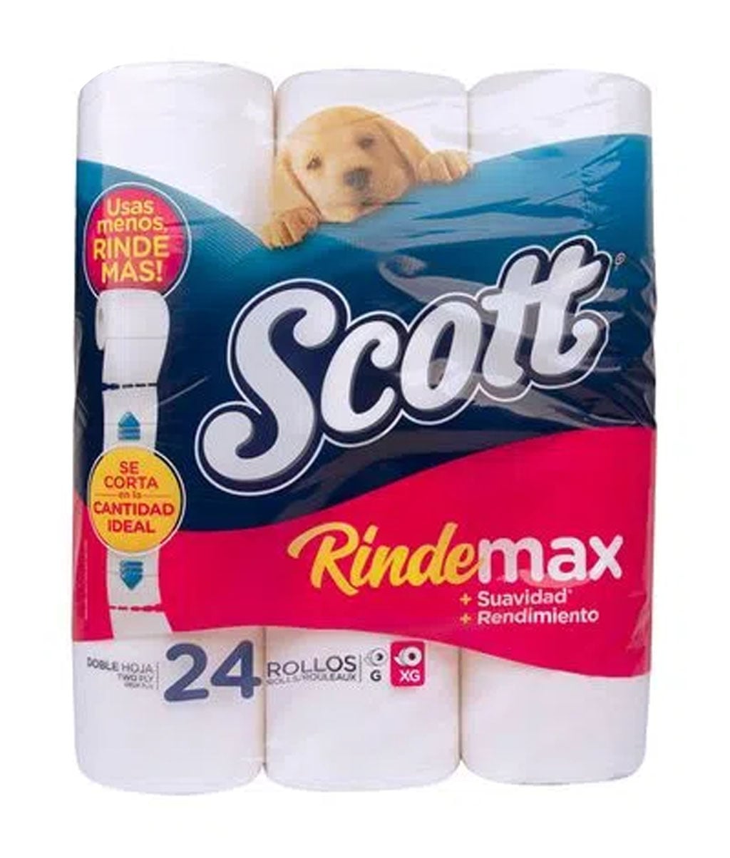 Papel Higienico Rindemax 2P 420H 6S - Scott