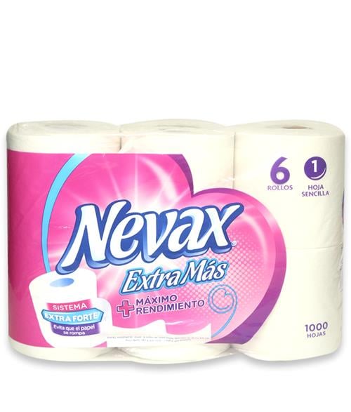 Papel Hig Extramax 1000H 6S - Nevax