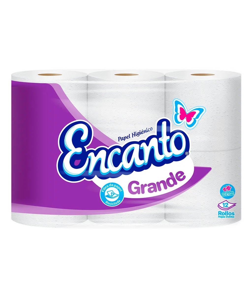 Papel Higienico 280H Pk 12S - Encanto