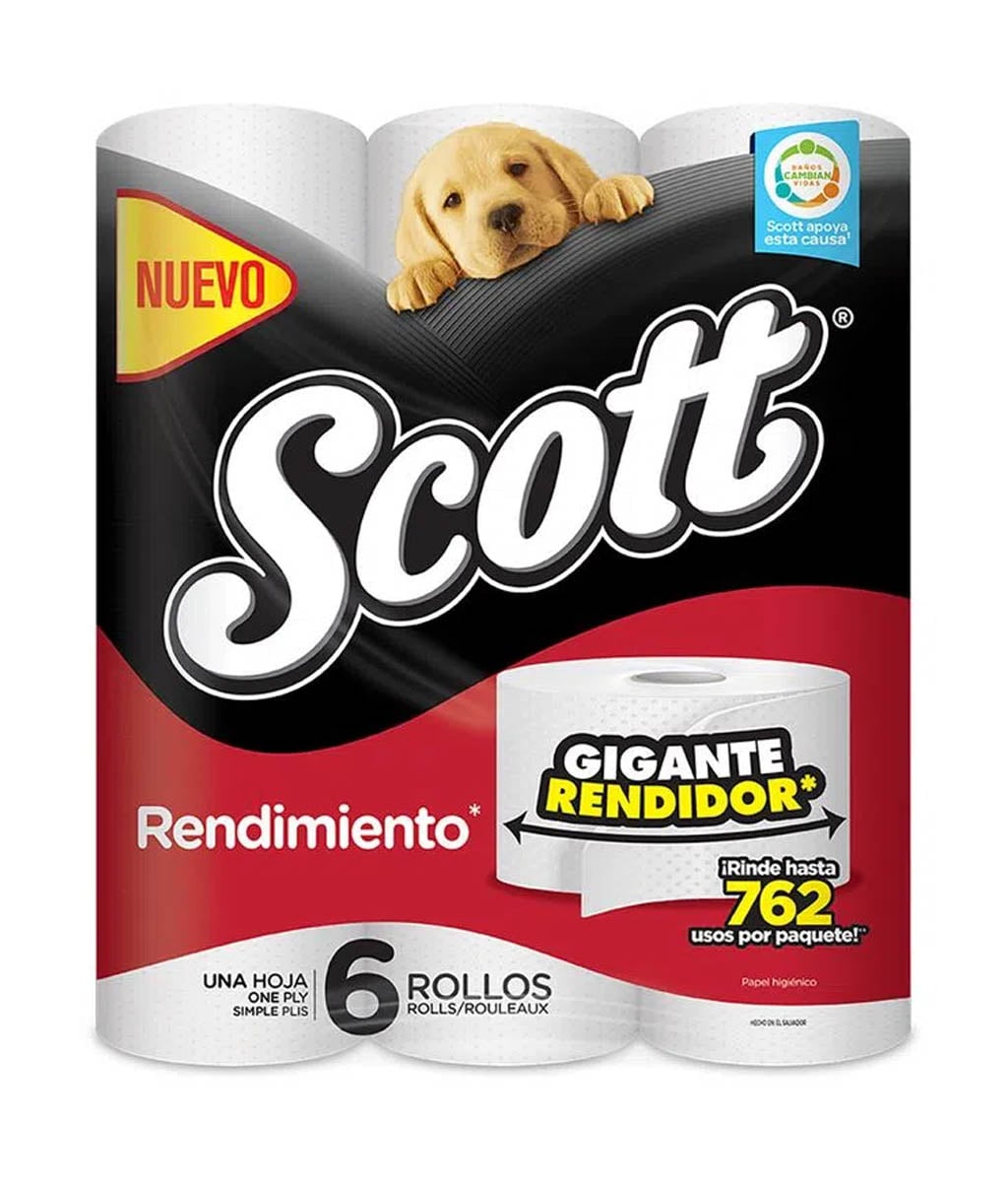 Papel Hig Gigante Rendidor Pk 6S