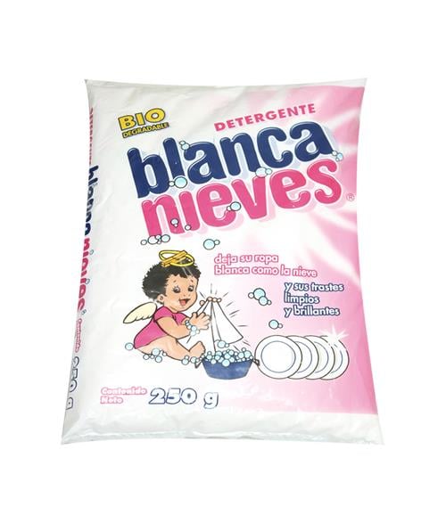Detergente Em Polvo 250 Grs - Blanca Nieves