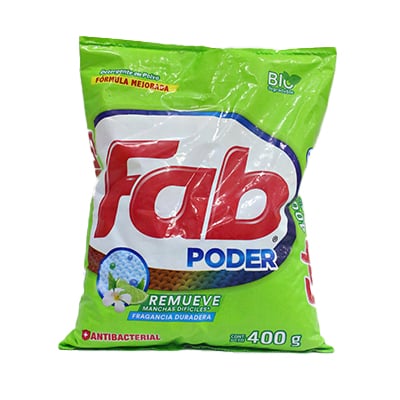 Deterg en Polvo Antibacterial 400 GR