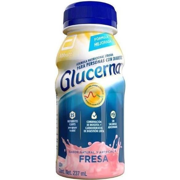 Glucerna Liq Sabor Fresa 237 ML - Glucerna