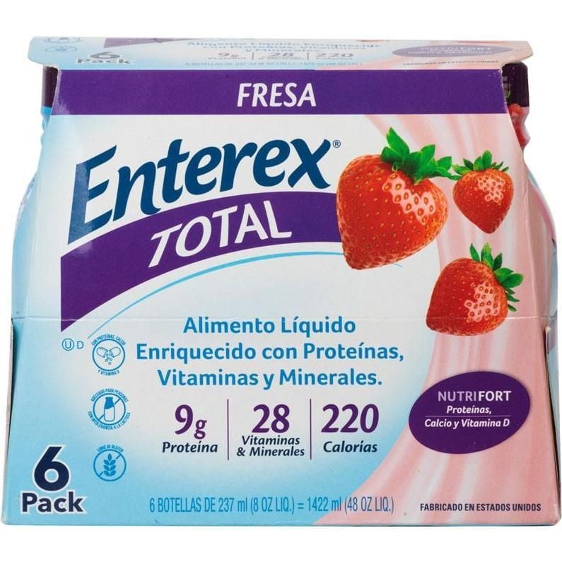 Bebida Nutric Total Fresa 237 ML 6PK