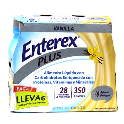 Bebida Nutric Plus Vainilla 237 ML 6PK