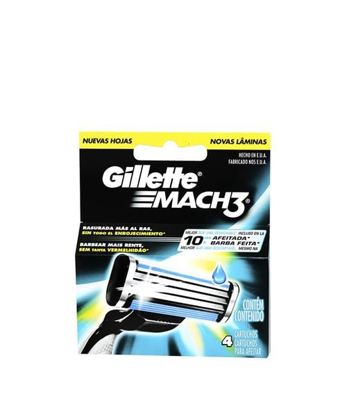 Repuesto MACH3 4S 6 - Gillette