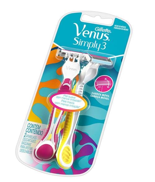Maquina de Afeitar Desch Simply 2 PZ - Venus