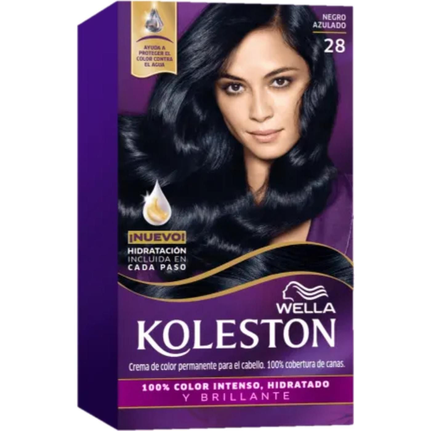 Tinte Koleston 28 Negro Azul 50 GR