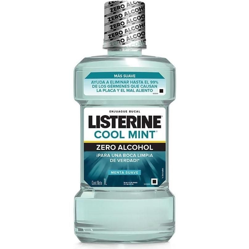 Enjuague Bucal Cool Mint Zero 1000 ML