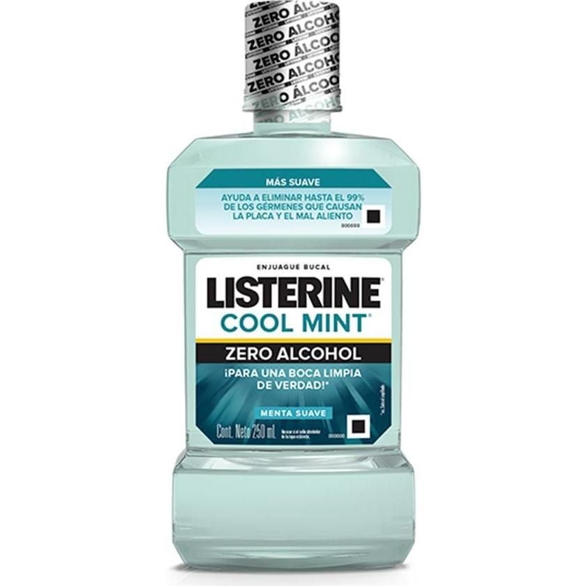 Enjuague Bucal Zero Alchol 250 ML - Listerine