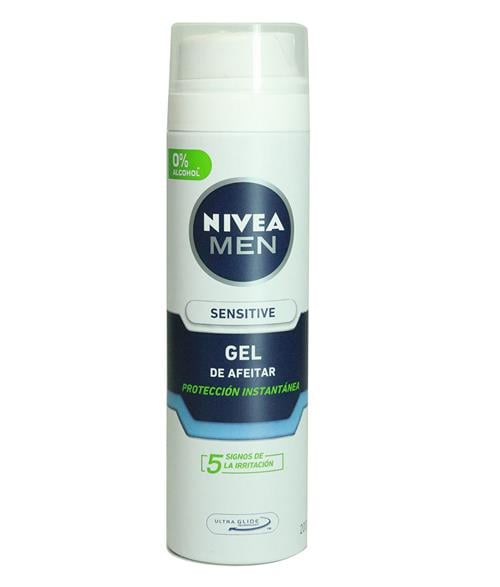 Espuma de Afeitar Gel Sensitiva 200 - Nivea