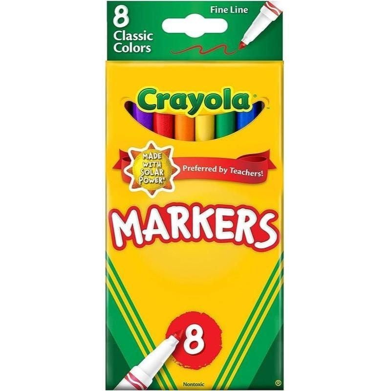 Crayolas Markers Lavable 8S - Crayola