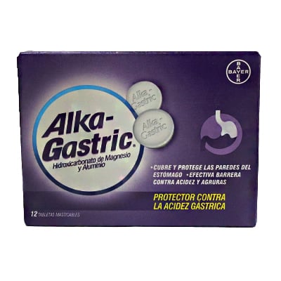 Alka Gastric Masticable 12 Tab