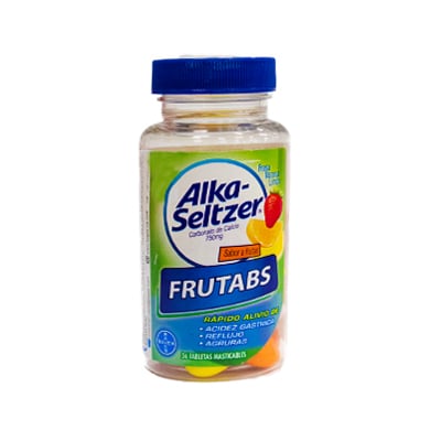 Alka Seltzer Frutas 36 Tb