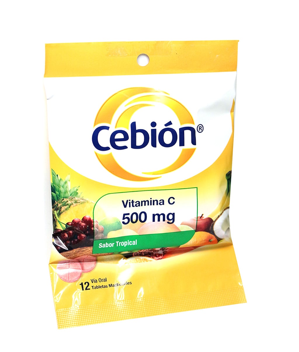 Tabl Mast S/Trop Vit C 12S