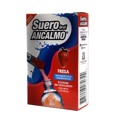 Suero Oral Fresa 56.80 GR 8 S