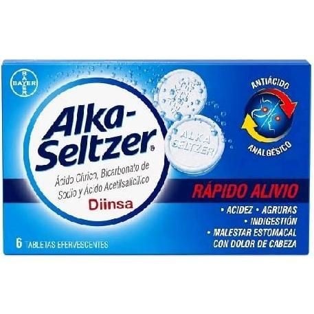 Alka Seltzer Caja 6 S