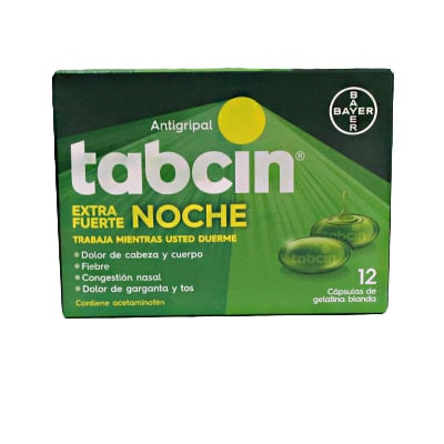 Tabcin Liq Gel Antigripal Noche 12 S