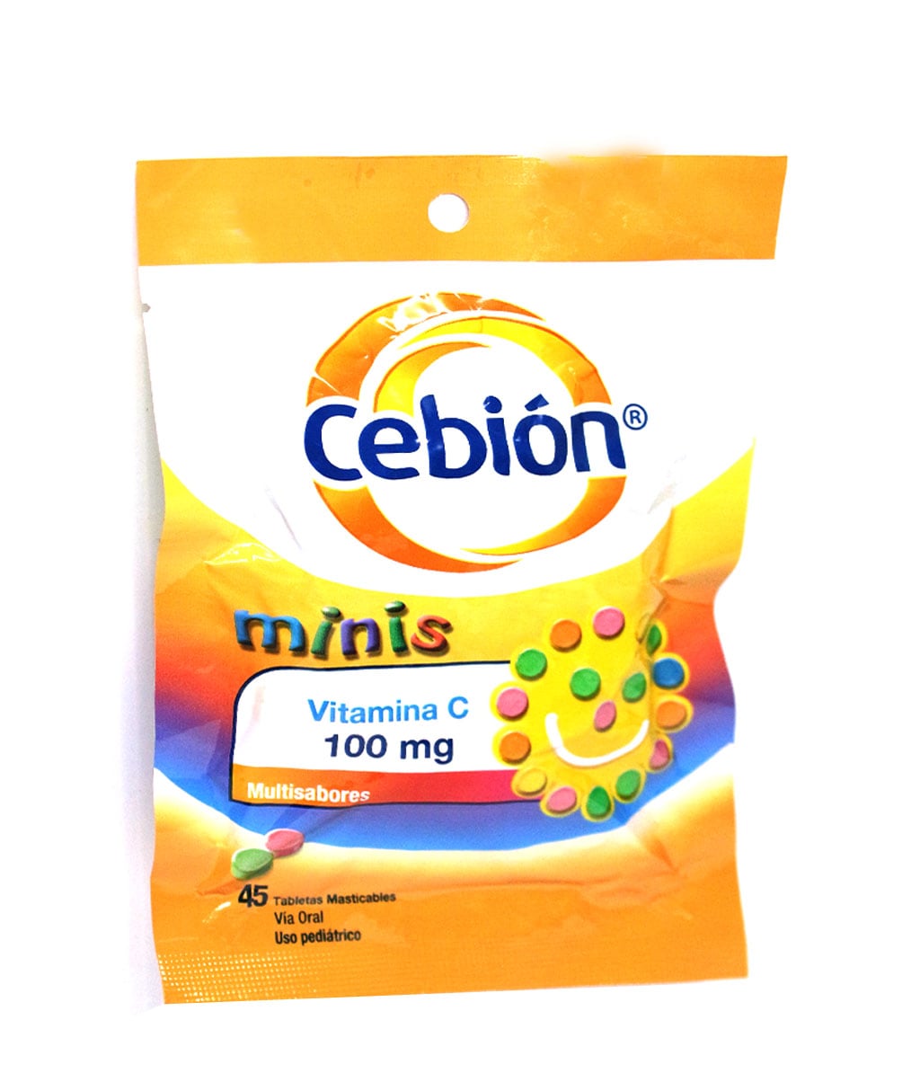 Tabletas Mastic Vit C 45 S - Cebion